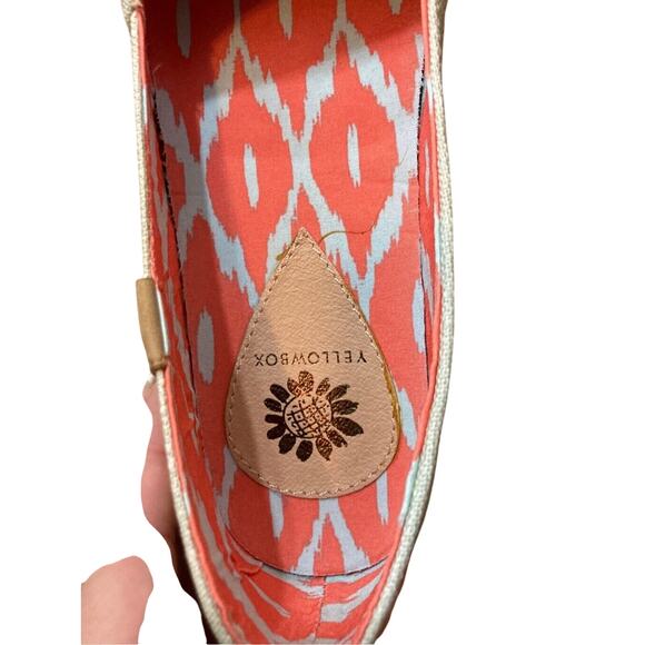 NWT Yellowbox Embezzled Western Boho Woodstrock Kendra Neutral Loafers - Picture 3 of 6